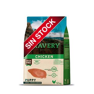 Bravery Chicken Puppy Large Medium Breeds 12 KG