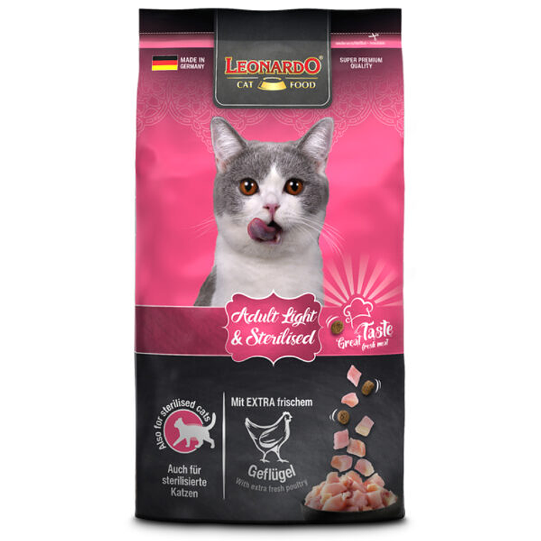 Leonardo Gato Adult Light Sterilised 1.8 KG 1