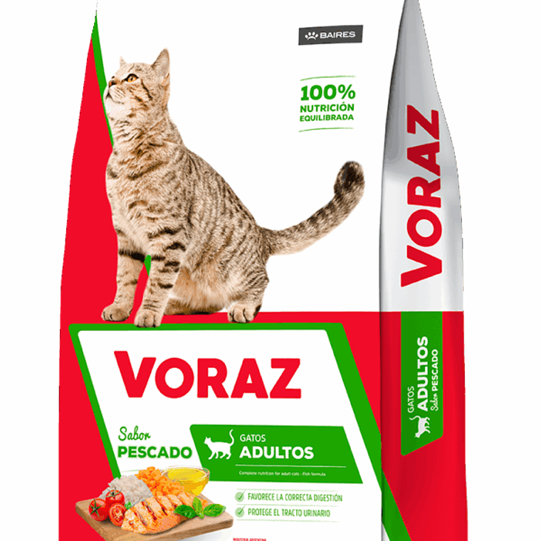 Voraz Gato Adulto 20 KG 1
