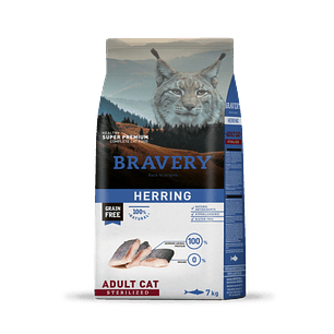 Bravery Gato Herring Sterilized 7 KG