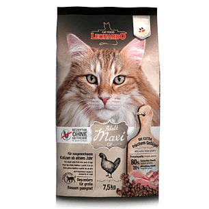 Leonardo Gato Adulto Grain Free Maxi 7.5 KG