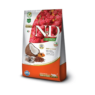 N&D Quinoa Feline Skin Coat Peixe 1.5 KG