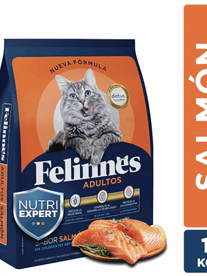 Alimento Felinnes Premium Gato Salmón 1 KG