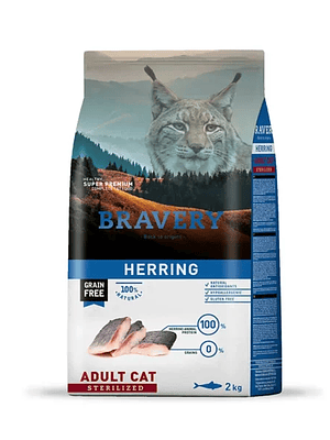 Bravery Herring Gato Sterilized 2 KG