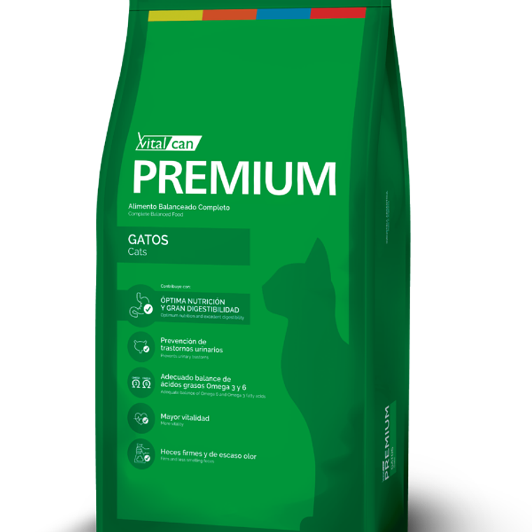 Vitalcan Premium Gato Adulto 2 KG 1