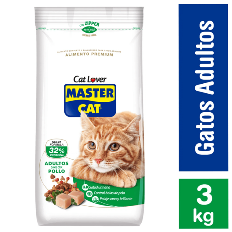 Master Cat Pollo 3kg 1