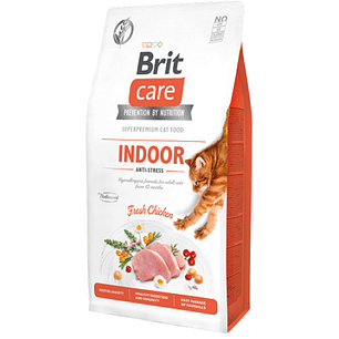 Brit Care Cat Grain Free Indoor Anti Stress 7 KG