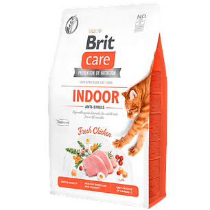 Brit Care Cat Grain Free Indoor Stress 2 KG
