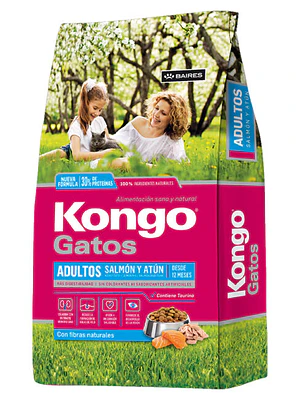 Kongo Gato Adulto Salmón Atún 8 KG