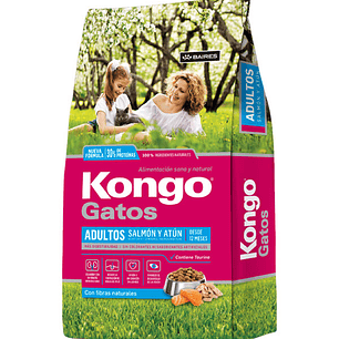 Kongo Gato Adulto Salmón Atún 8 KG