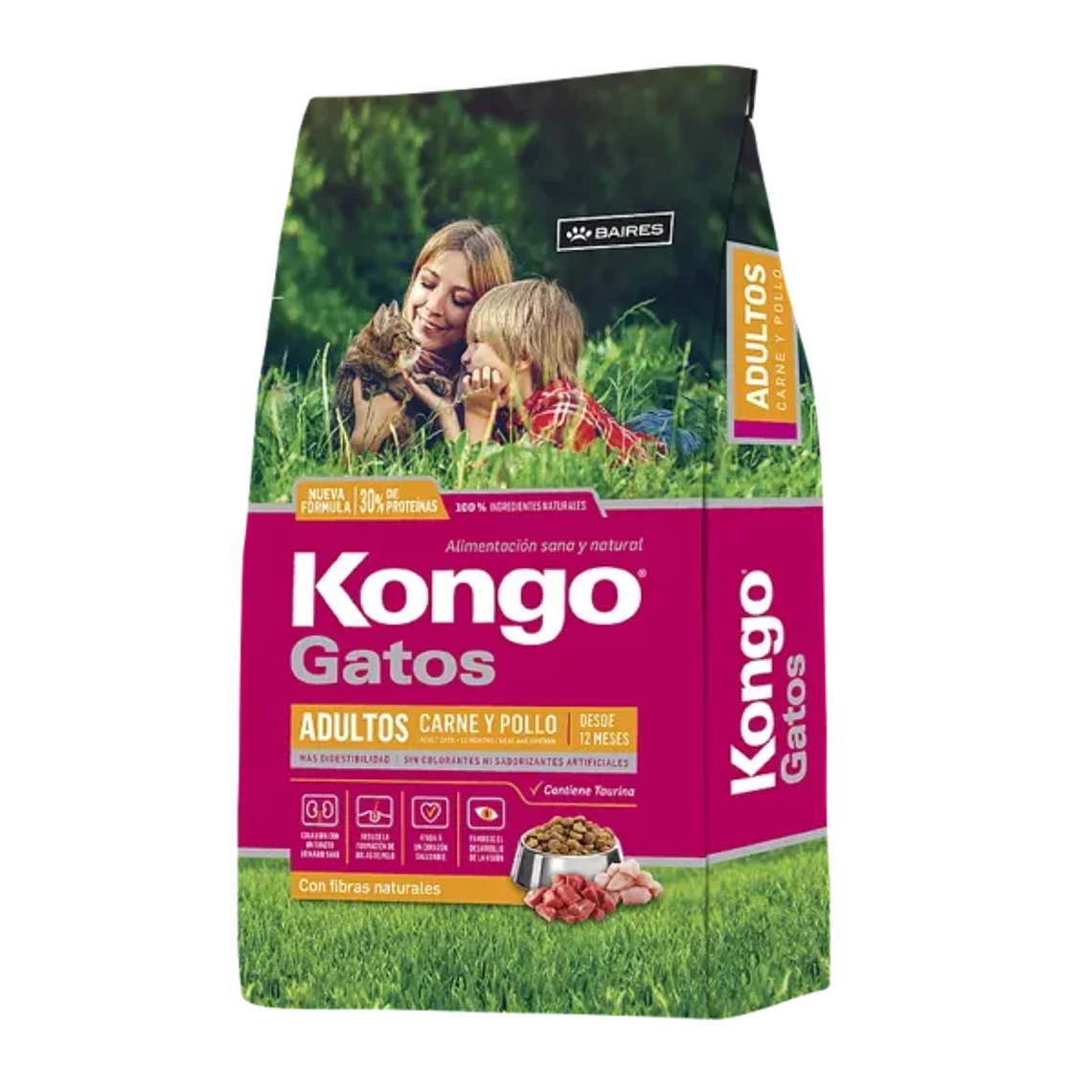 Kongo Gato Adulto Carne Pollo 8 KG 1