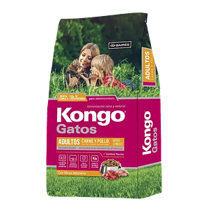 Kongo Gato Adulto Carne Pollo 8 KG