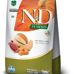 N&D Pumpkin Felino Pato Melao 7.5kg