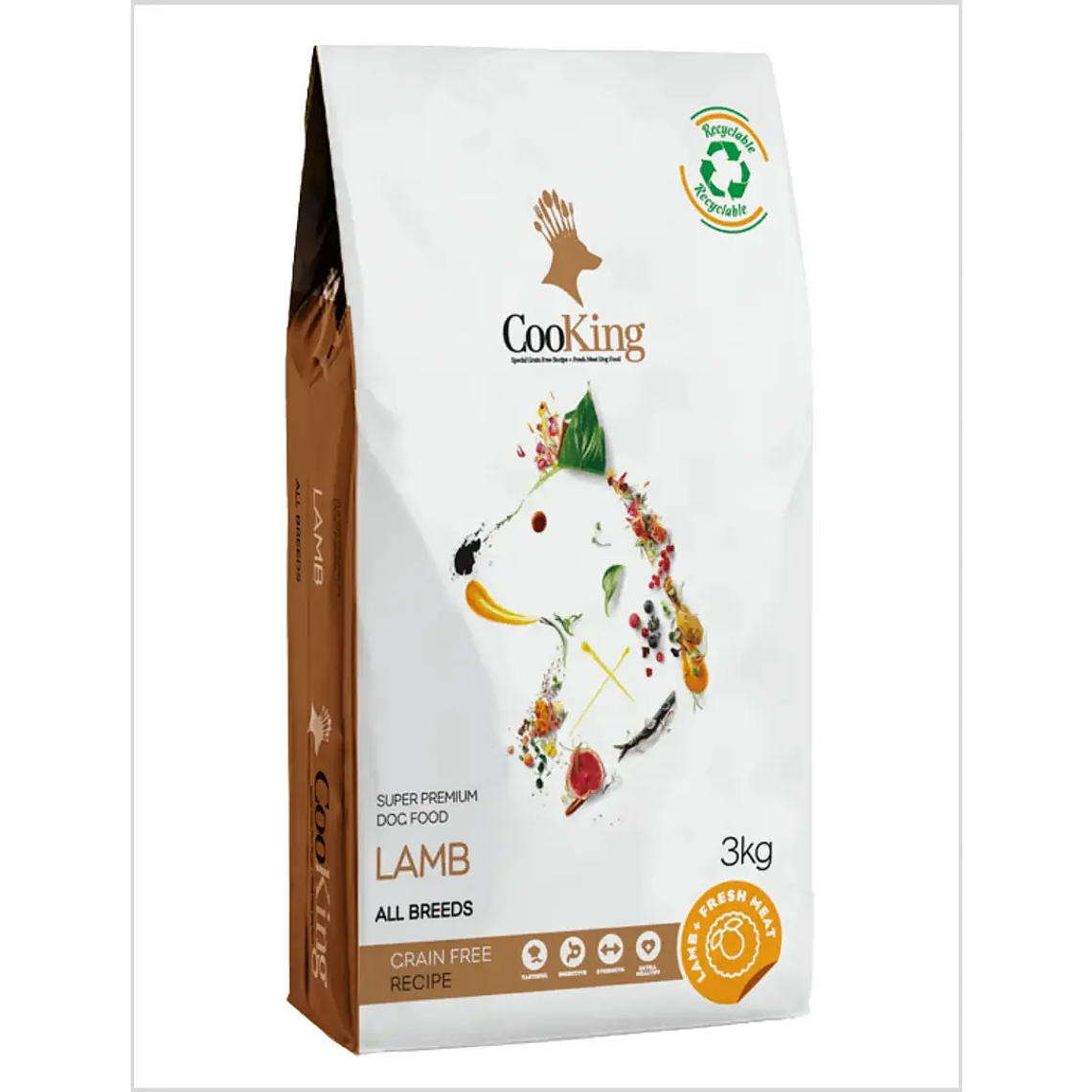 Cooking Dog Lamb 3 Kg 1