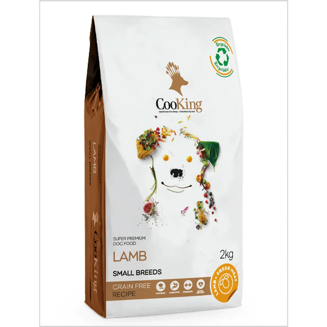 Cooking Dog Small Breed Lamb 2 Kg 1