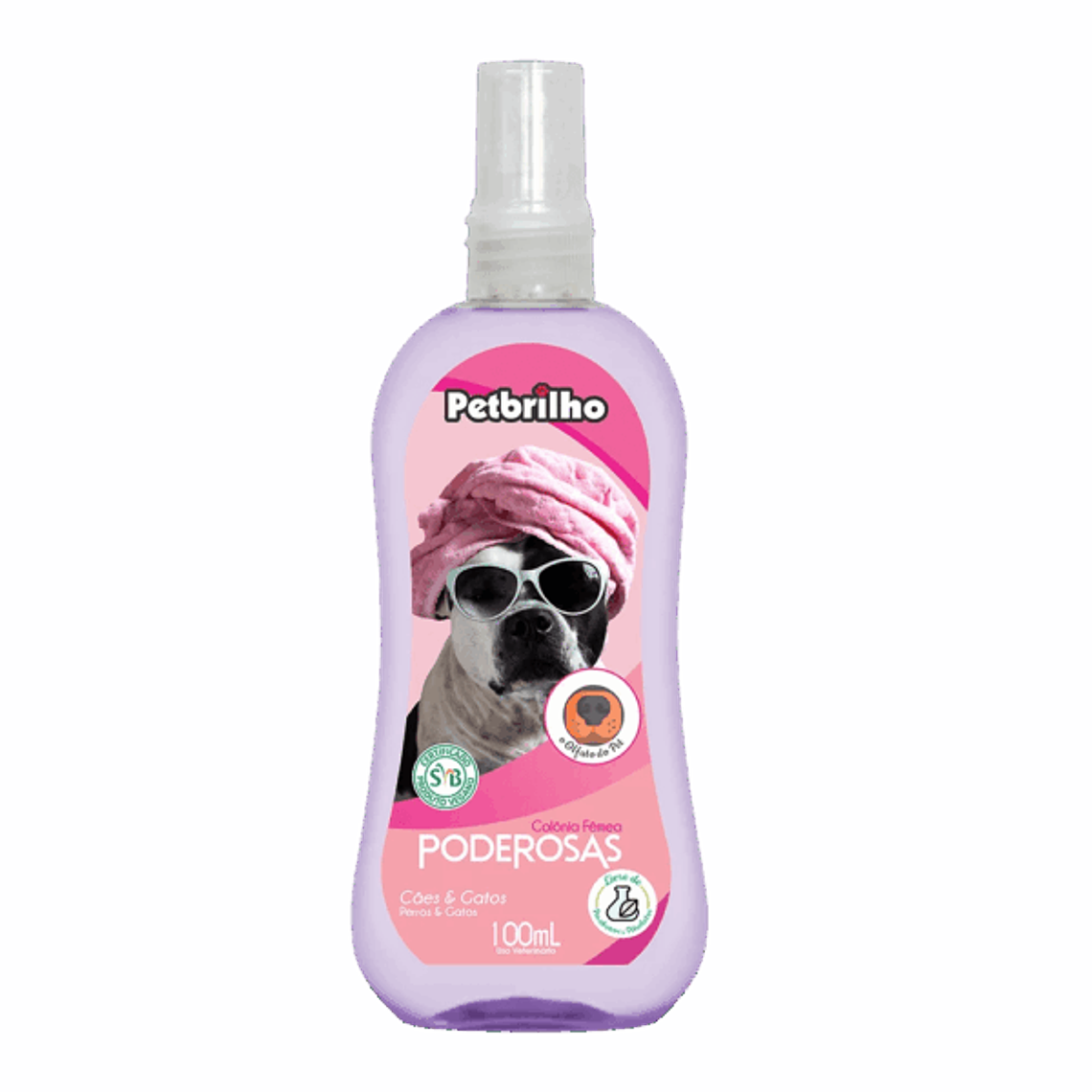 Colonia Hembra Poderosas Petbrilho 100 ml 1