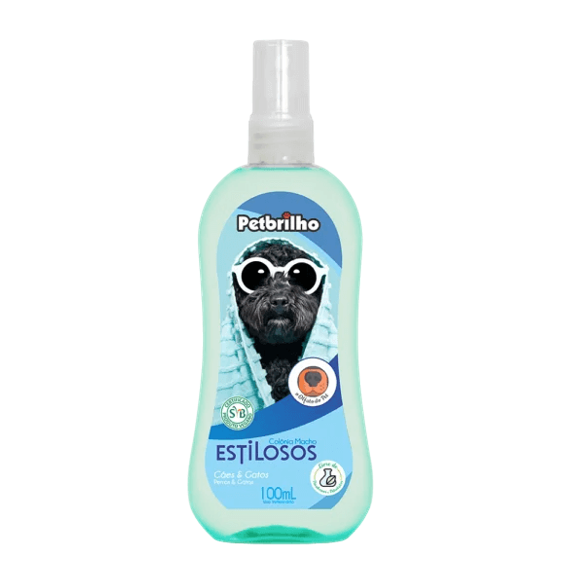 Colonia Macho Estilosos Petbrilho 100 ml 1