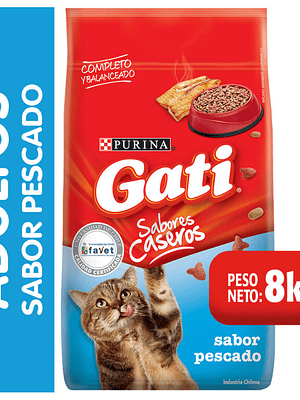 Purina Gati Pescado 8 KG