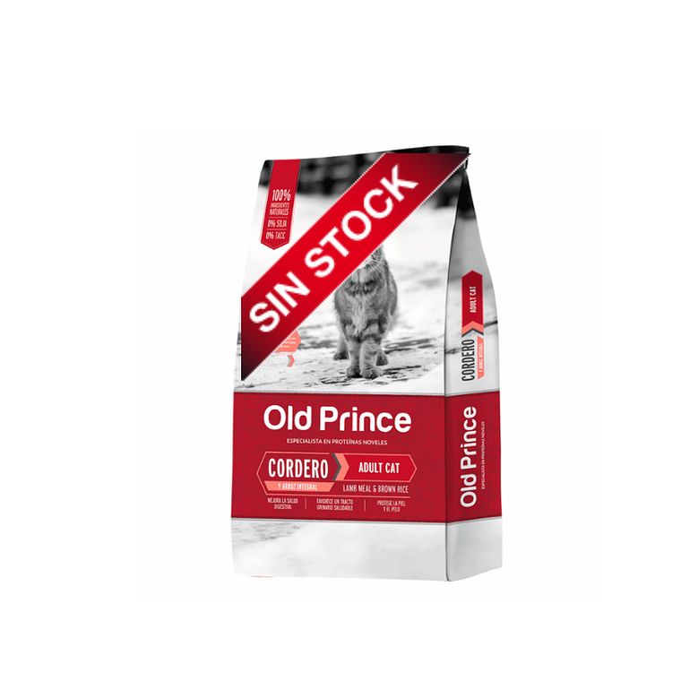 Old Prince Gato Adulto Cordero Arroz 3 KG 1