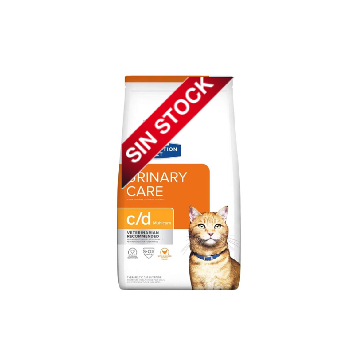 Hills Feline Urinary Care C/D Multicare 3.85 KG 1