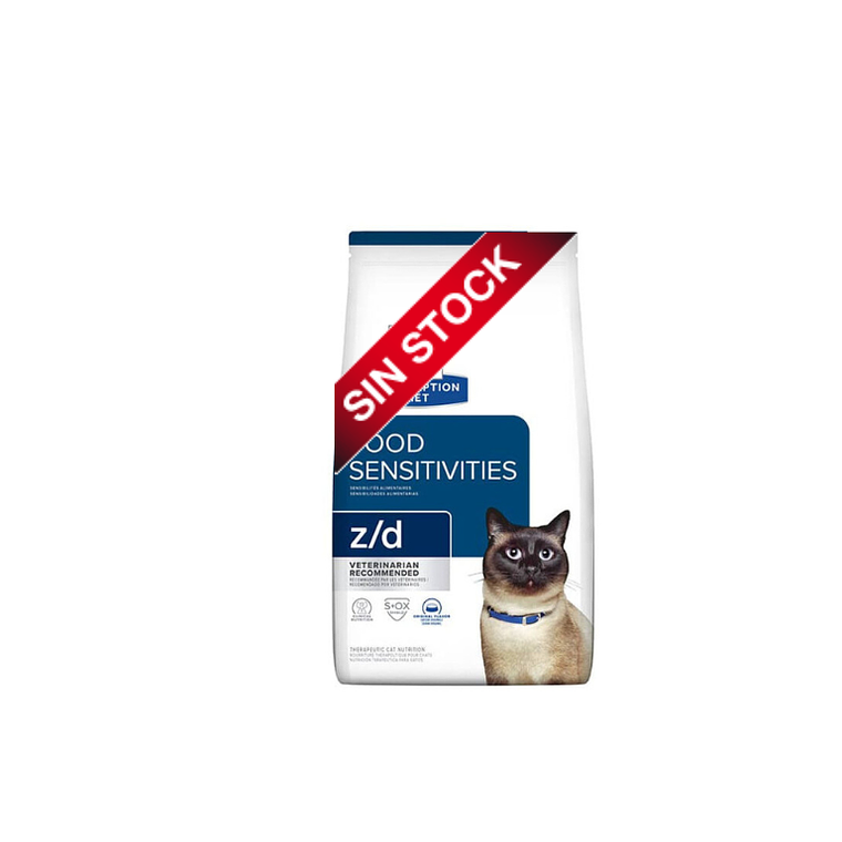 Hills Feline Z/D Skin Food Sensitives 1.81 KG 1