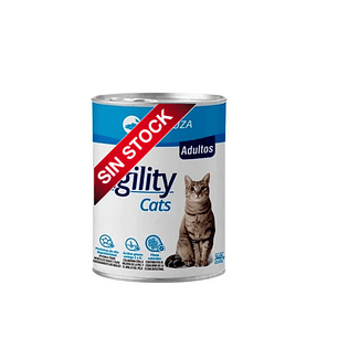 Lata Agility Gato Adulto Merluza 340 GRS