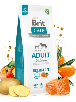 Brit Care Adult Salmón Grain Free Skin & Coat 3 KG