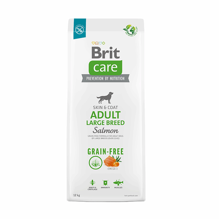 Brit Care Adult Large Breed Salmon Grain Free 12 KG 1