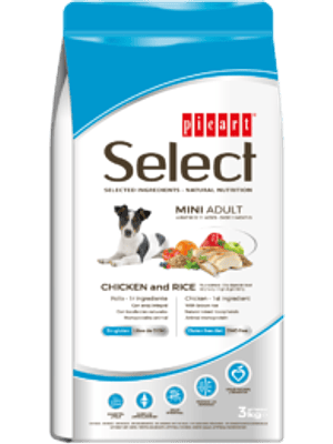 Picart Select Dog Mini Adult Chicken & Rice 8 KG