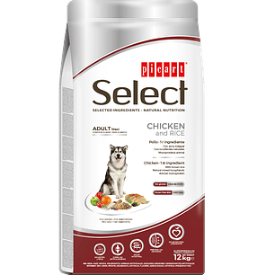 Picart Select Dog Adult Maxi Chicken & Rice 12 KG