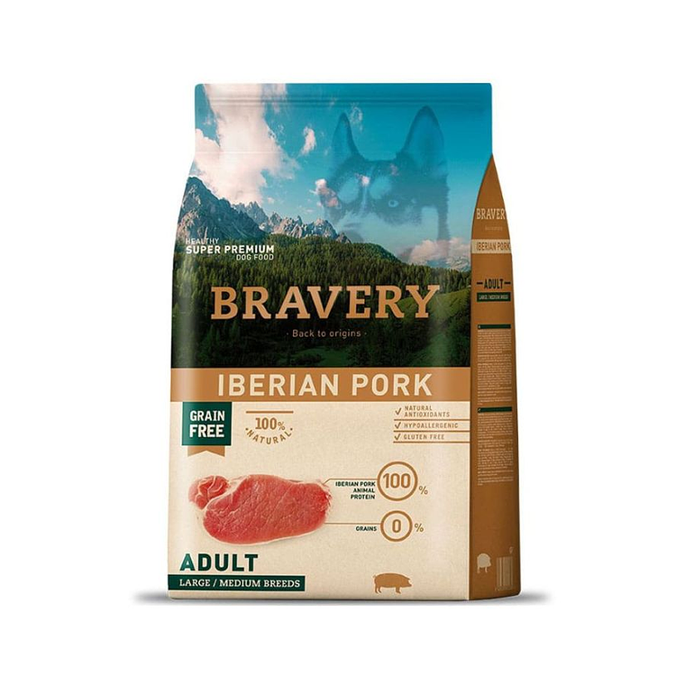 Bravery Pork Adulto Large Medium Breed 1