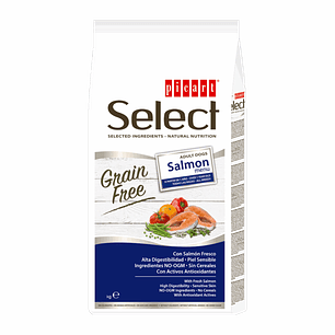 Picart Select Dog Grain Free Salmon Menú 10 KG