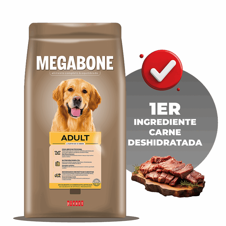 Megabone Premium Dog Adult 15 KG 1