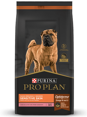 Pro Plan Dog Sensitive Skin Raza Mediana Grande Salmon 12 KG