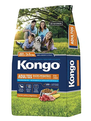 Kongo Adulto Razas Pequeñas 15 KG +2 KG de Regalo