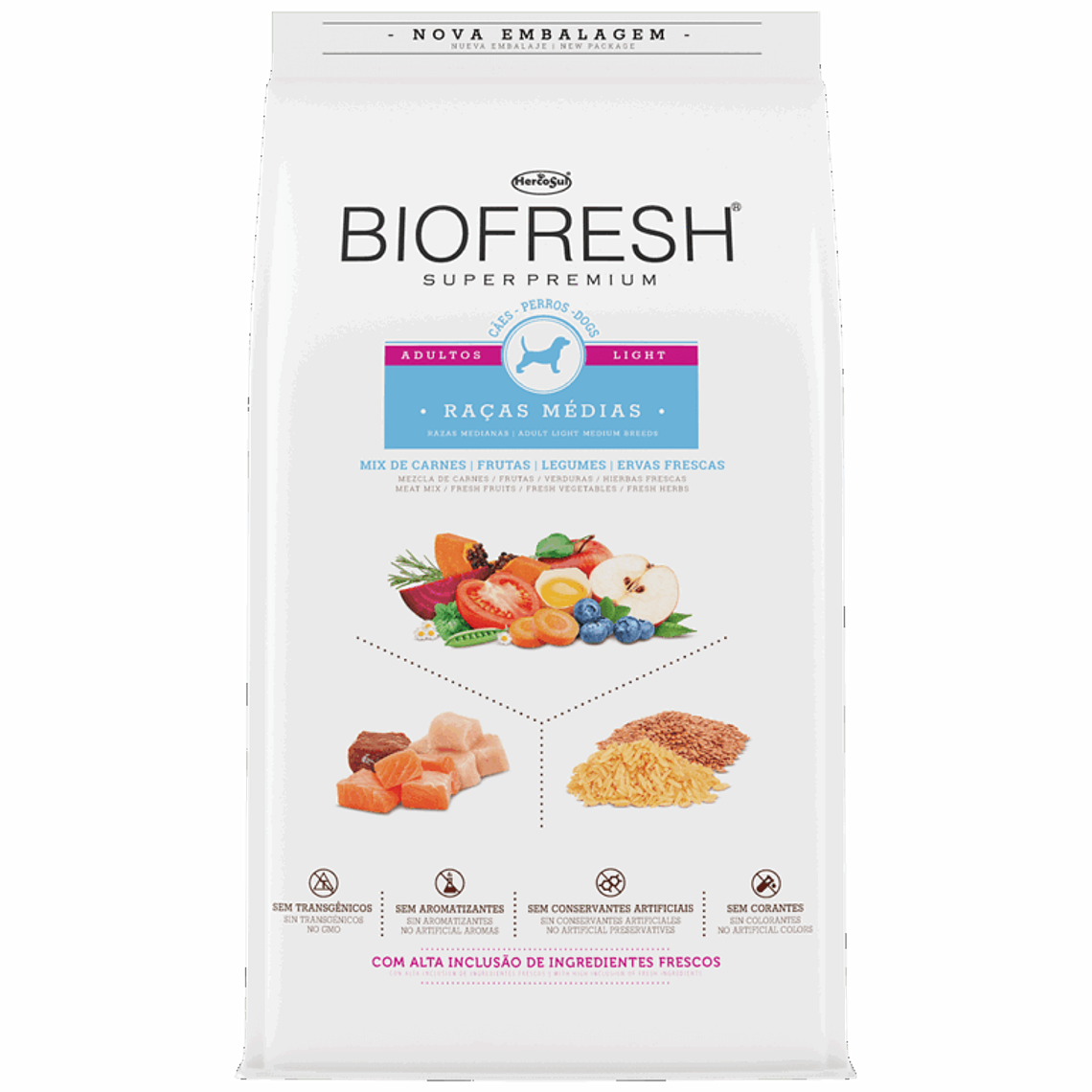 Biofresh Adulto Light Razas Medianas 3 KG 1