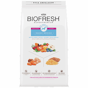 Biofresh Adulto Light Razas Medianas 3 KG