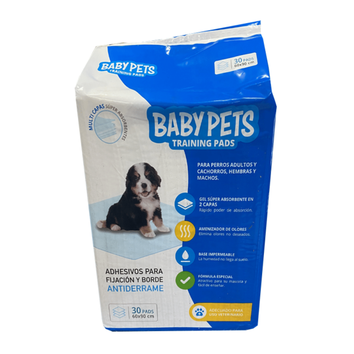 Sabanillas de Entrenamiento Baby Pets Training Pads 30 Unidades 90x60cm 1