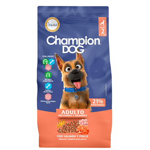 Champion Dog Adulto Salmon Pollo 18 KG