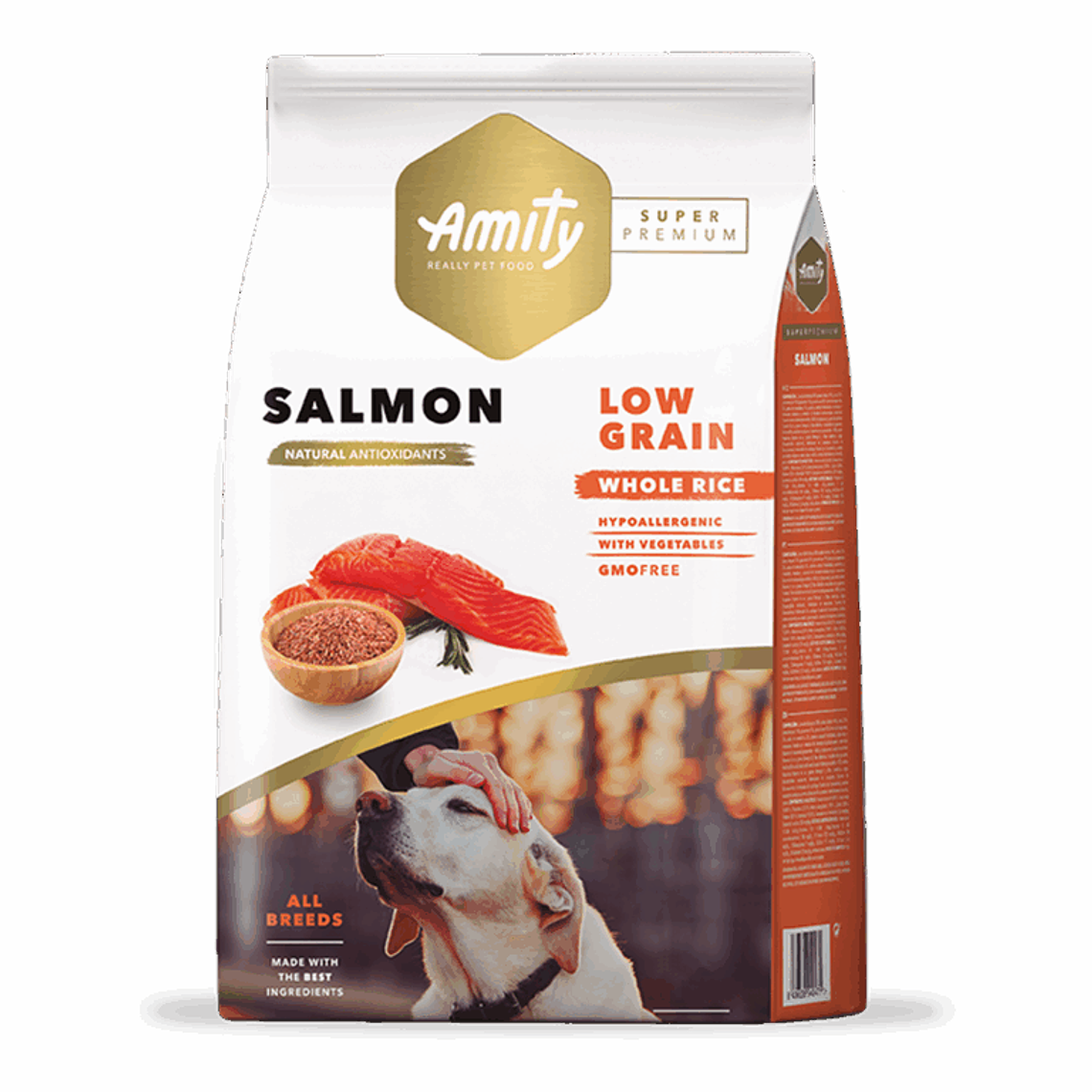 Amity Super Premium Low Grain Salmon Adulto 4 KG 1