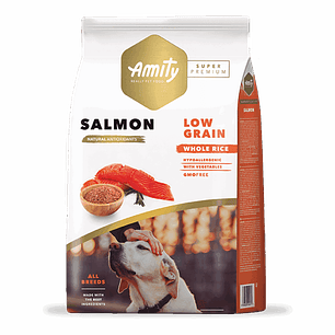 Amity Super Premium Low Grain Salmon Adulto 14 KG