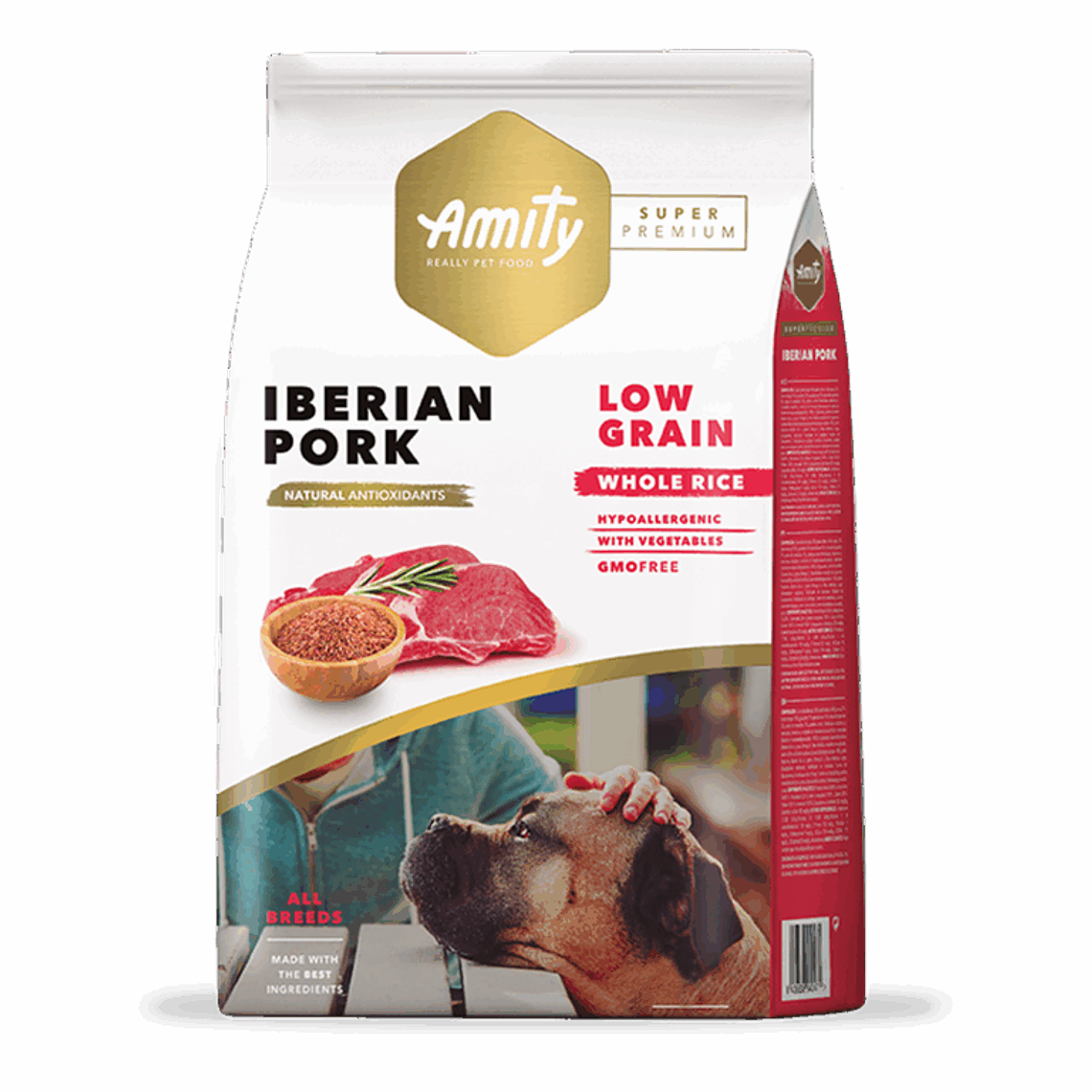 Amity Super Premium Low Grain Iberian Pork Adulto 4 KG 1