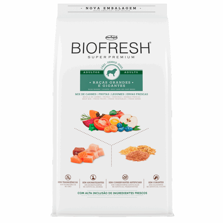 Biofresh Perro Adulto Razas Grande y Gigantes 15 KG 1