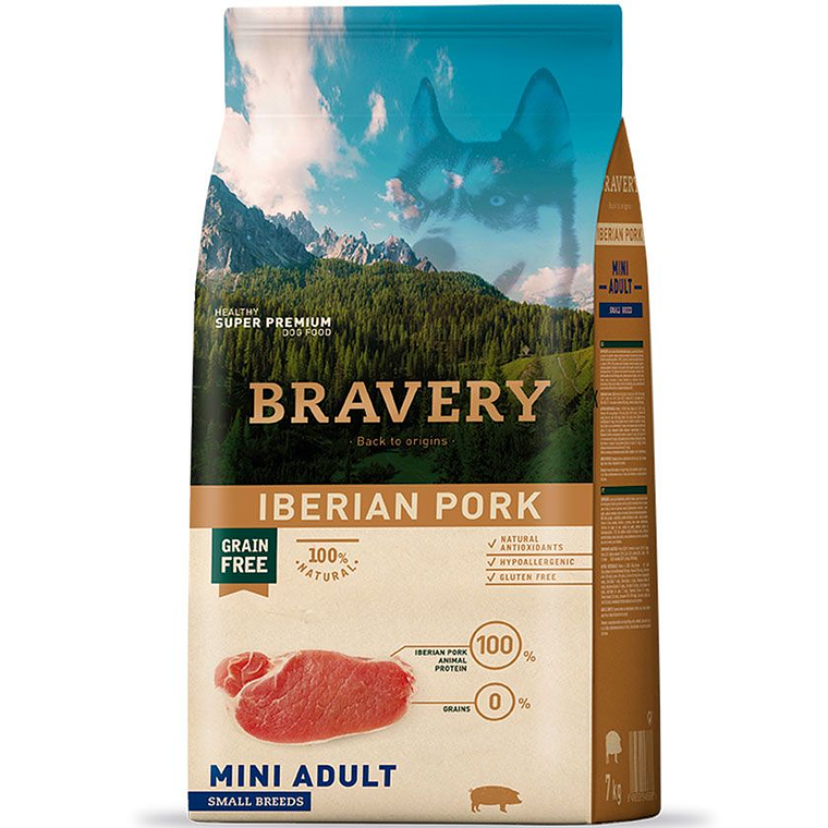Bravery Iberian Pork Mini Adult 7 KG 1