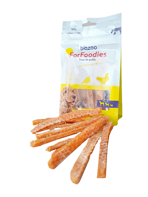 Biazoo Perro Tiras de Pollo 100gr