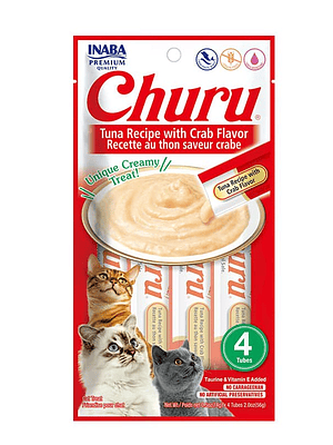 Churu Atún con Cangrejo 4 unidades