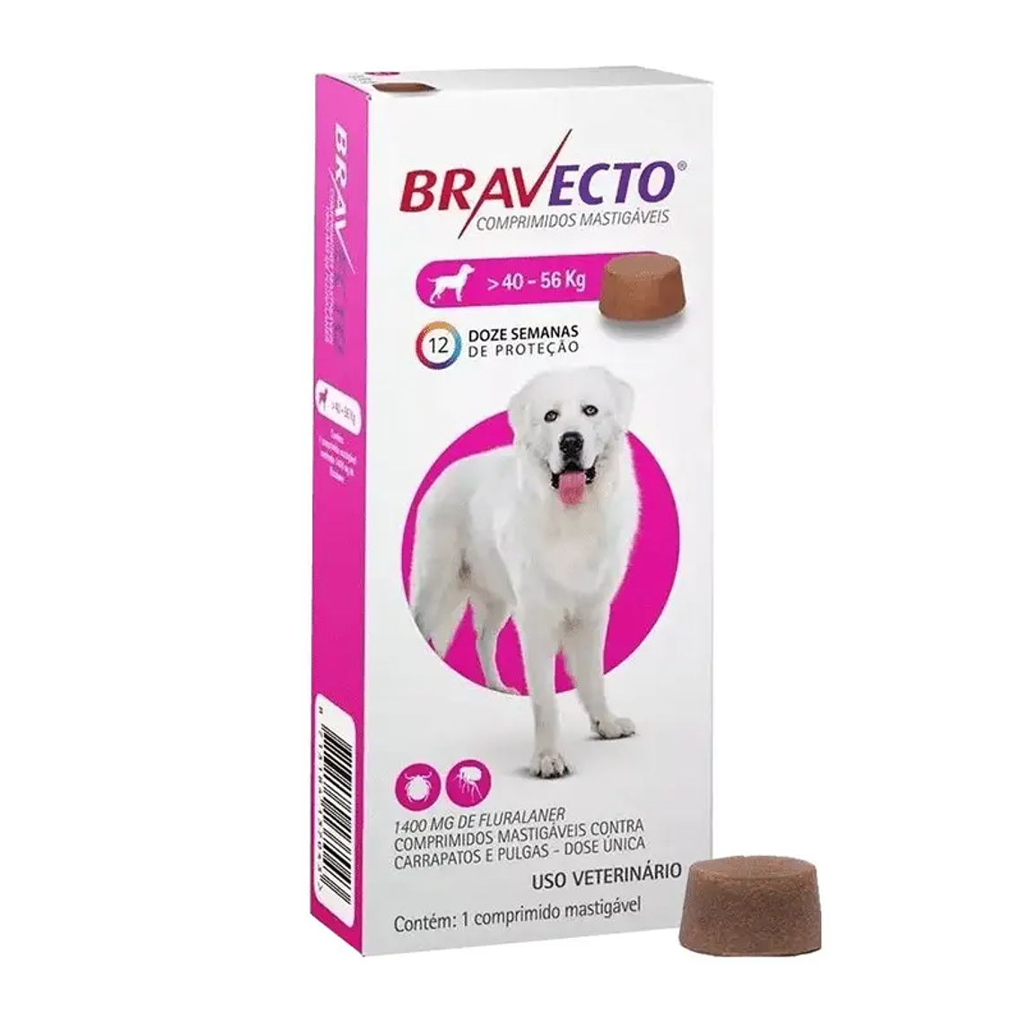 Bravecto para Perros – 40 Kg a 56 Kg 1