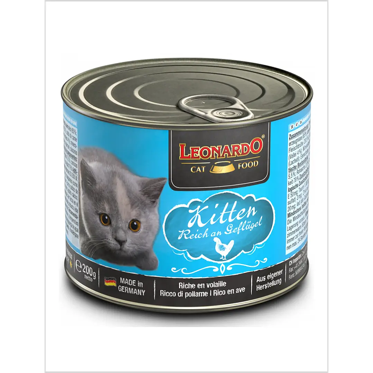 Leonardo Lata Kitten Quality Selection 200grs 1