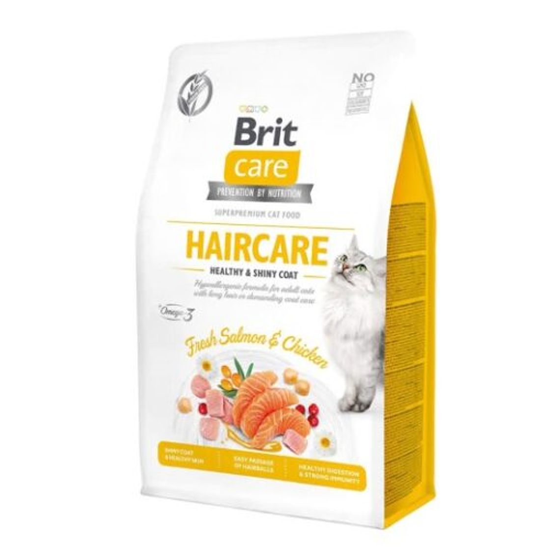 Brit Care Cat Grain Free Hair Care Healthy & Shiny 2 KG 1