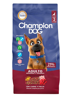 Champion Dog Adulto 19,5 Carne